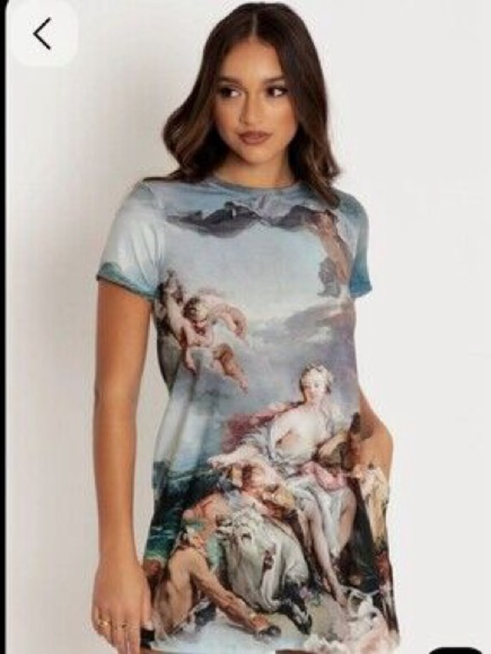 BlackMilk Boucher Metamorphoses Swing Tee Dress